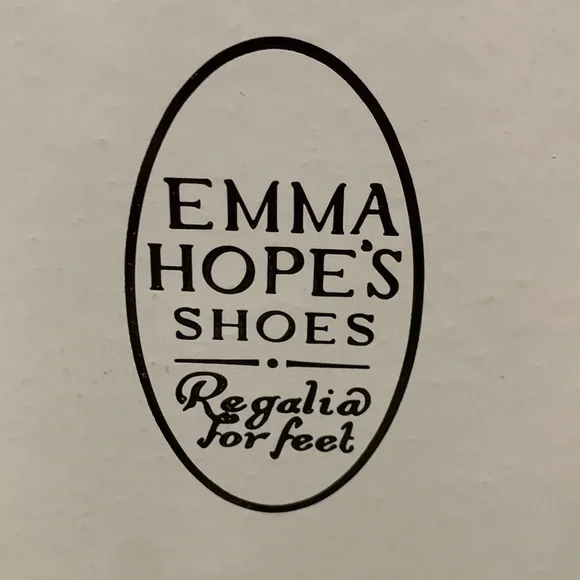 LIKE NEW EMMA HOPE REGALIA FOR FEET CAMEL LEATHER SLINGBACKS ROWS OF PETALS 8.5 - Picture 11 of 12